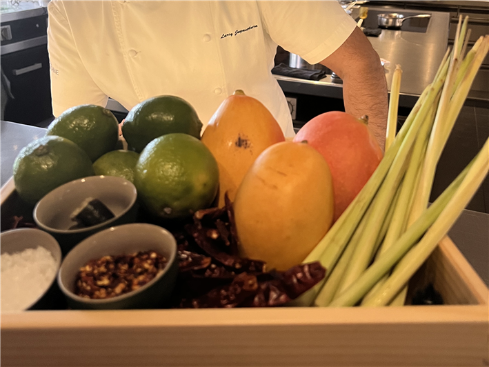 pre dessert ingredients